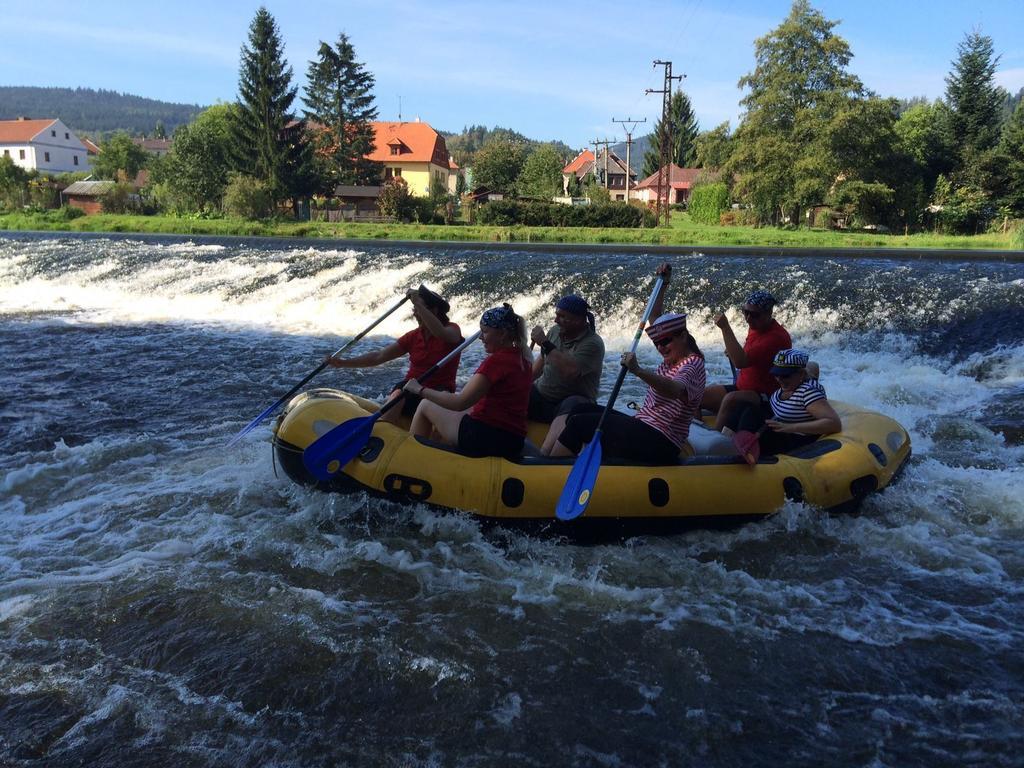 Hotel Sumava Vyšší Brod Exteriör bild